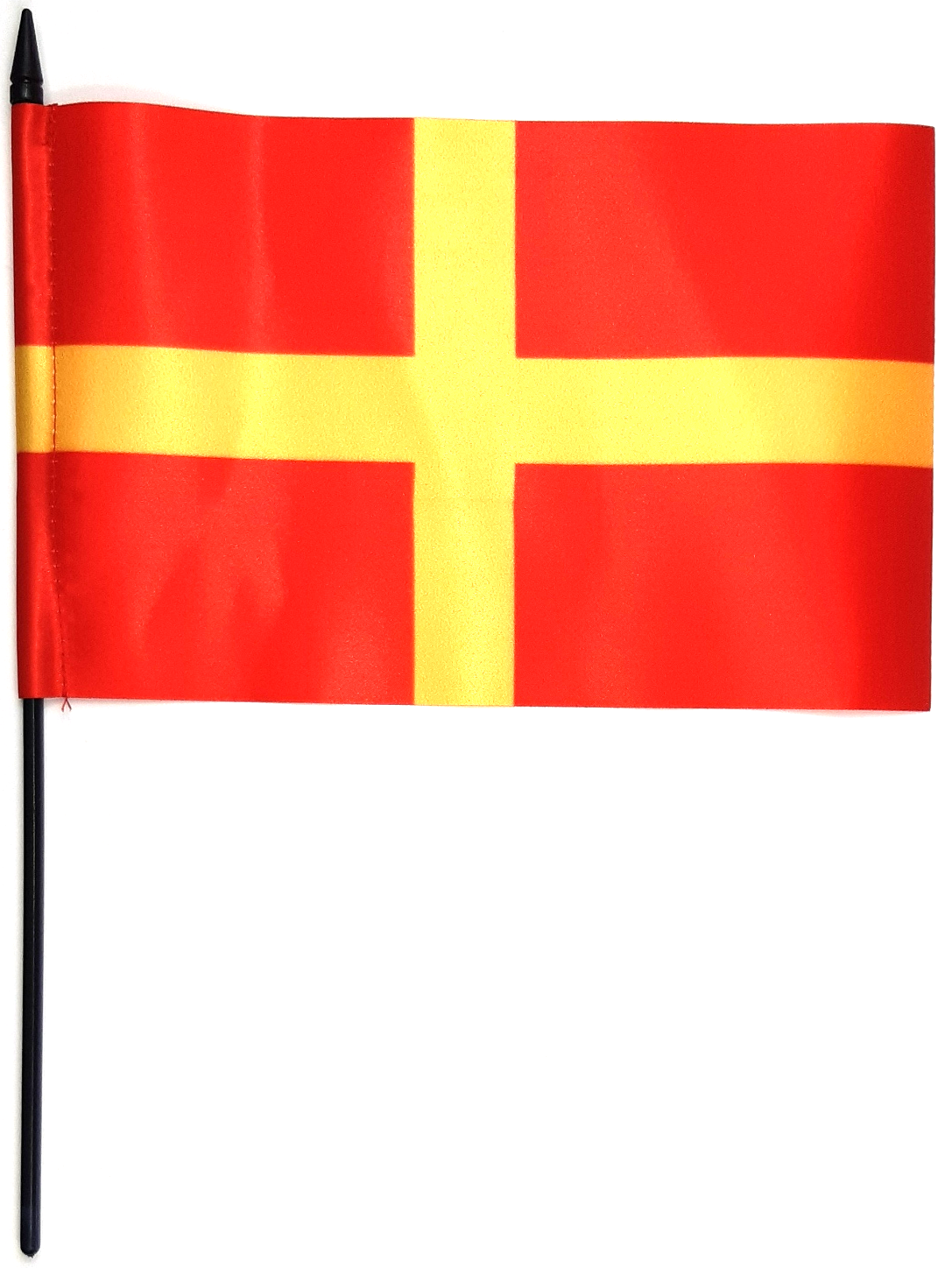 SKÅNE HANDFLAGGA 23X15CM PREMIUM