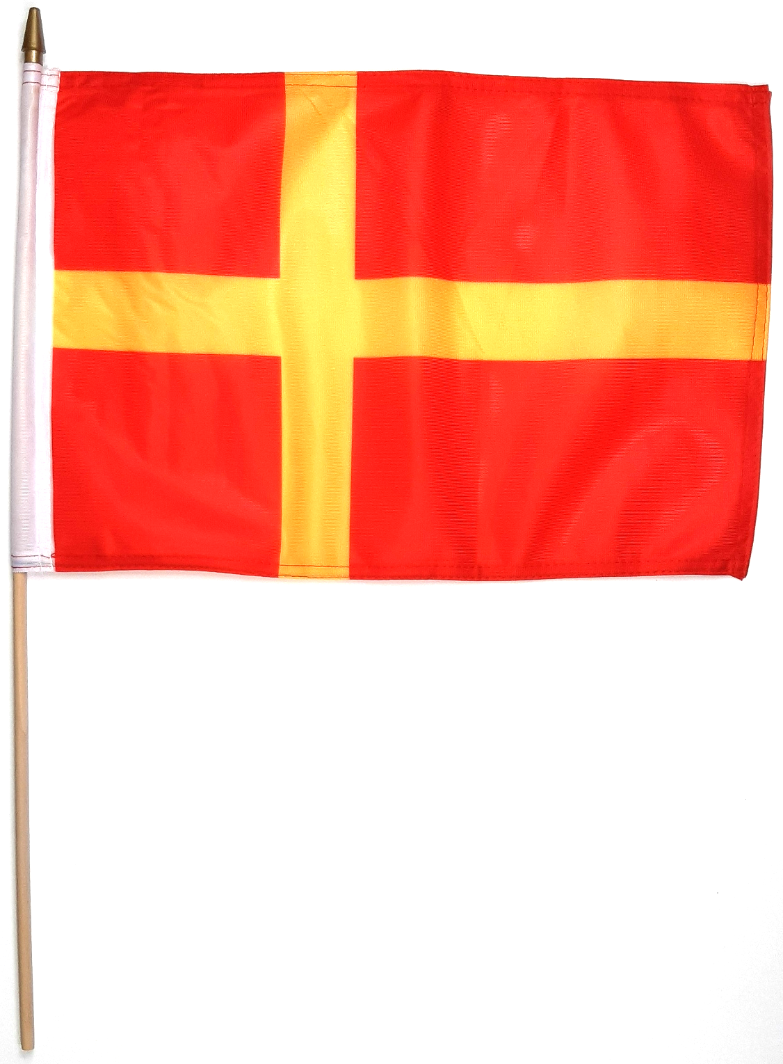 SKÅNE HANDFLAGGA 45X30CM PREMIUM