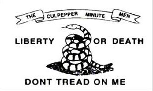 DON'T TREAD ON ME CULPEPPER FLAGGA 150X90CM