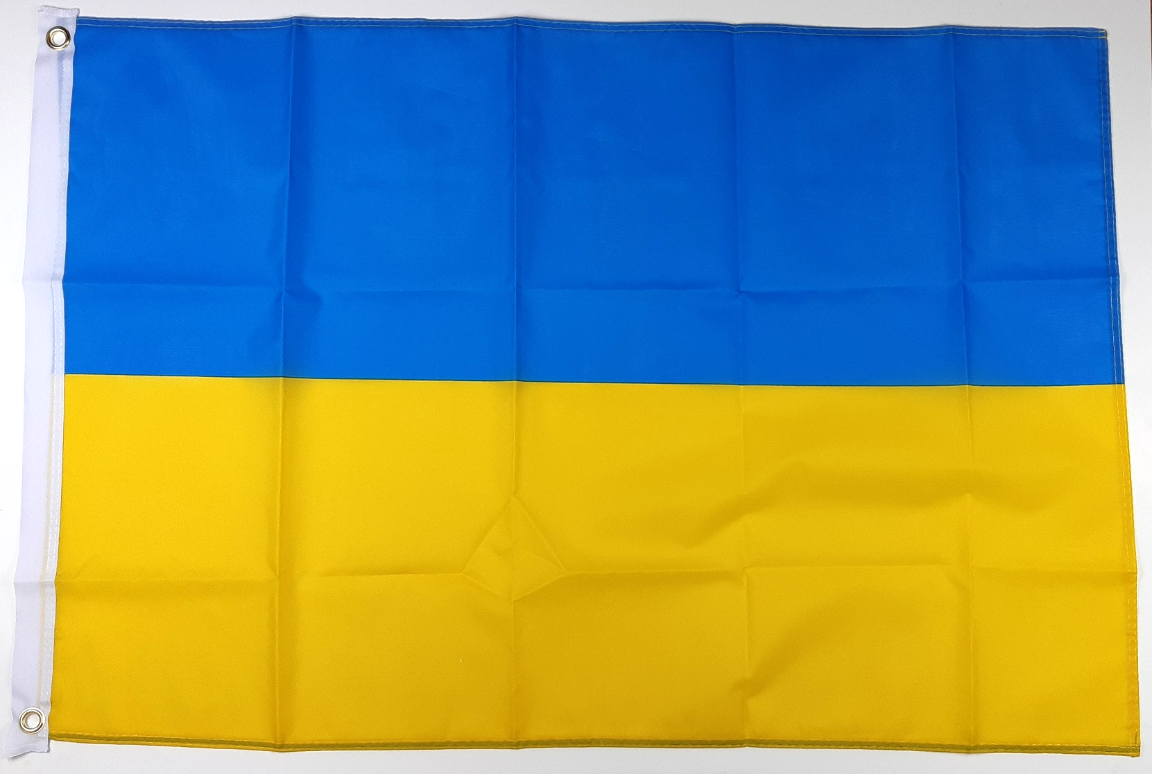 UKRAINA FLAGGA 90X60CM