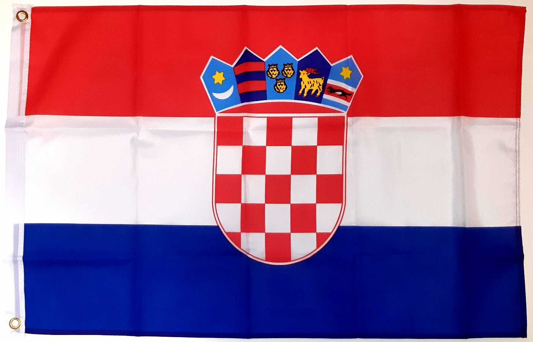 KROATIEN FLAGGA 90X60CM