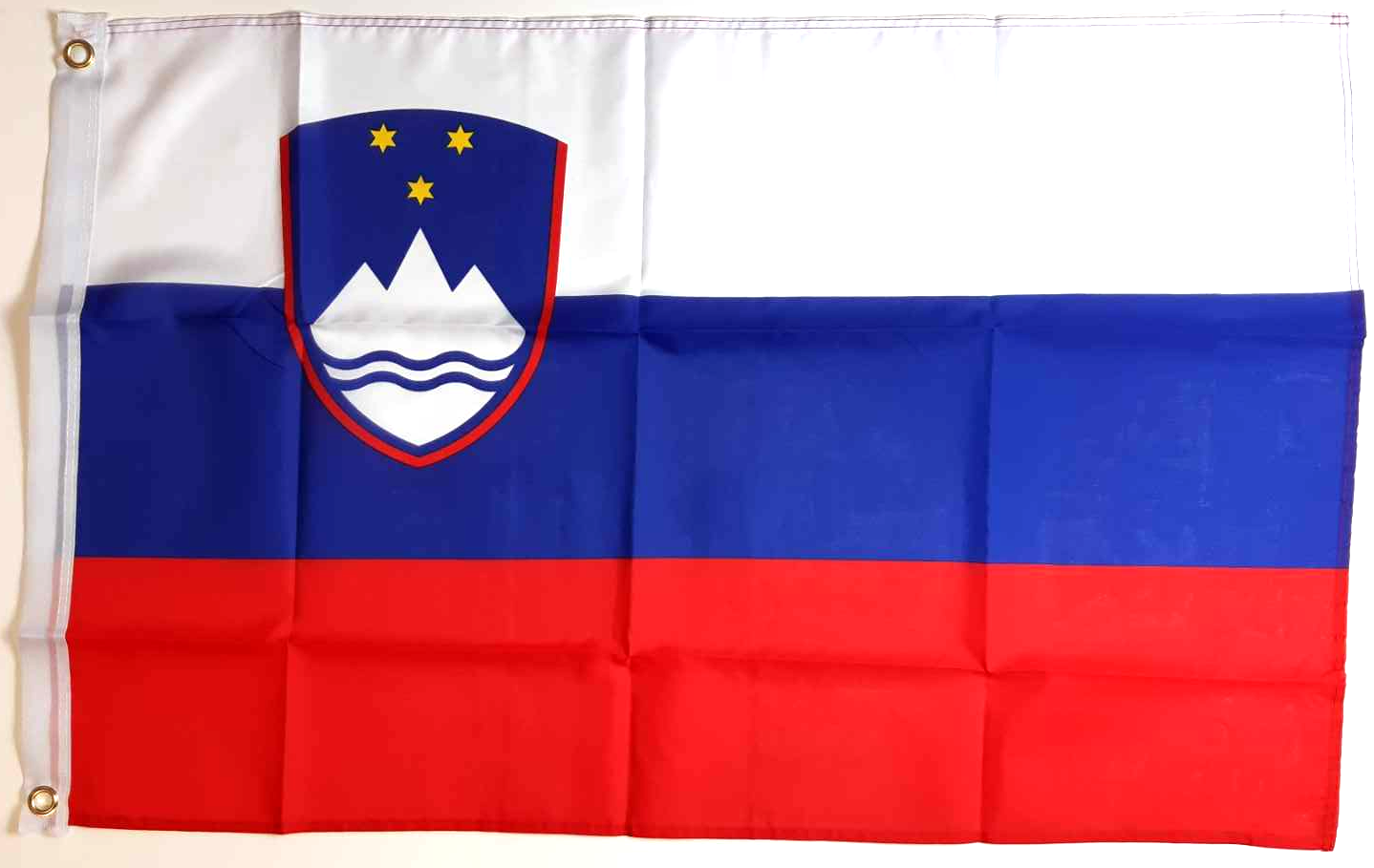 SLOVENIEN FLAGGA 150X90CM