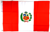 PERU FLAGGA 150X90CM