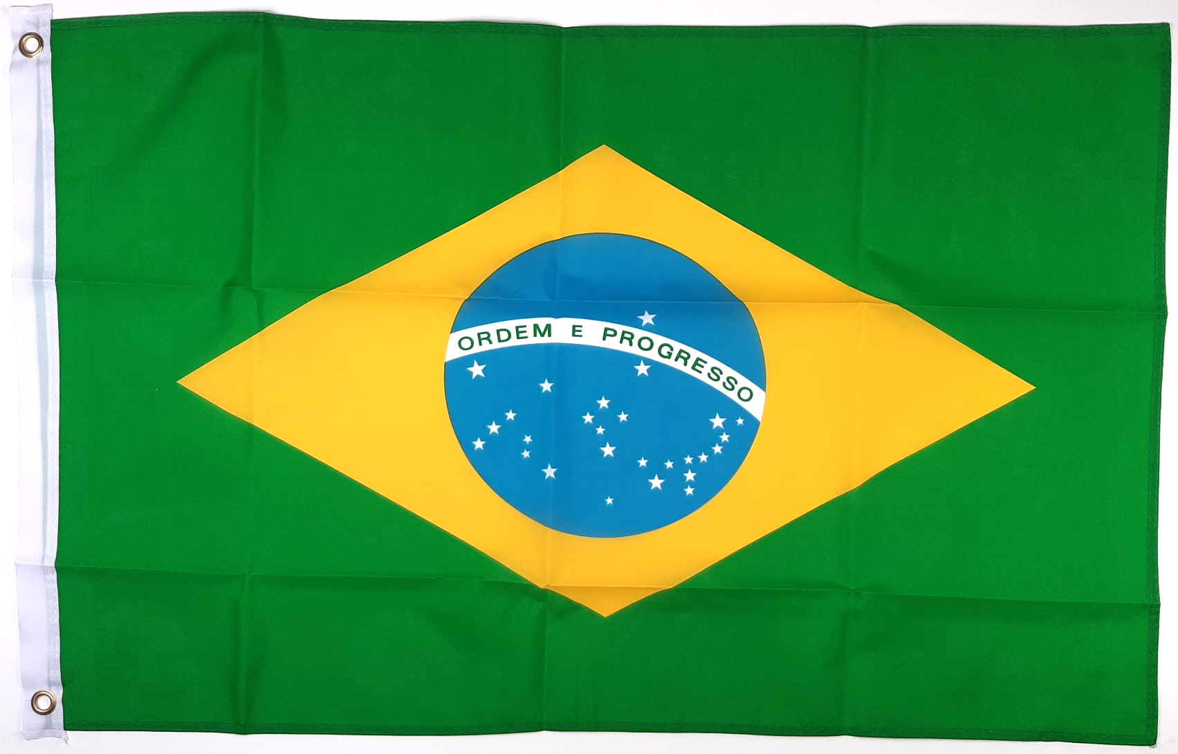 BRASILIEN FLAGGA 90X60CM