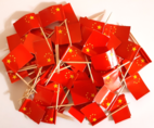 KINA COCKTAILFLAGGOR 100st