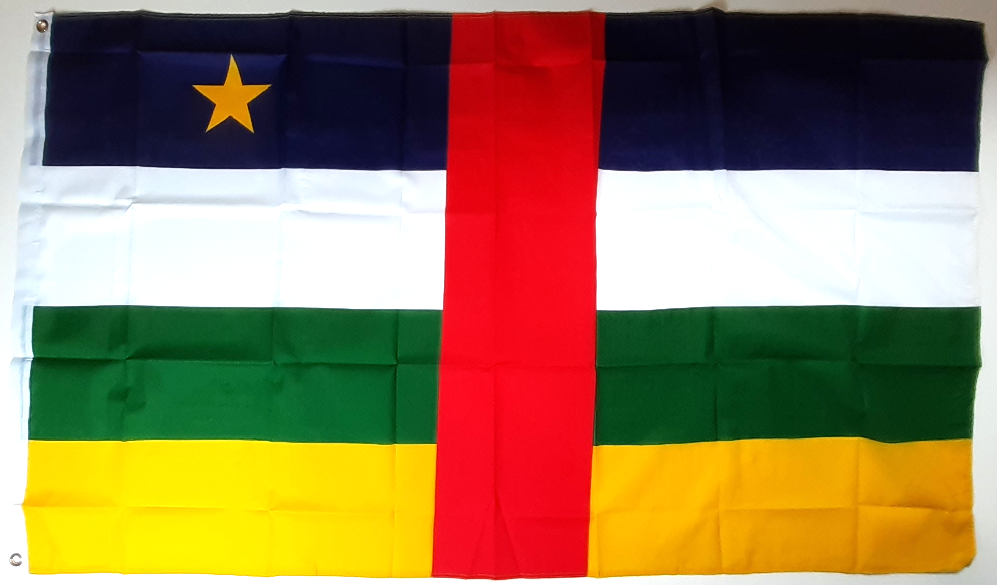 CENTRALAFRIKANSKA REPUBLIKEN FLAGGA 150X90CM