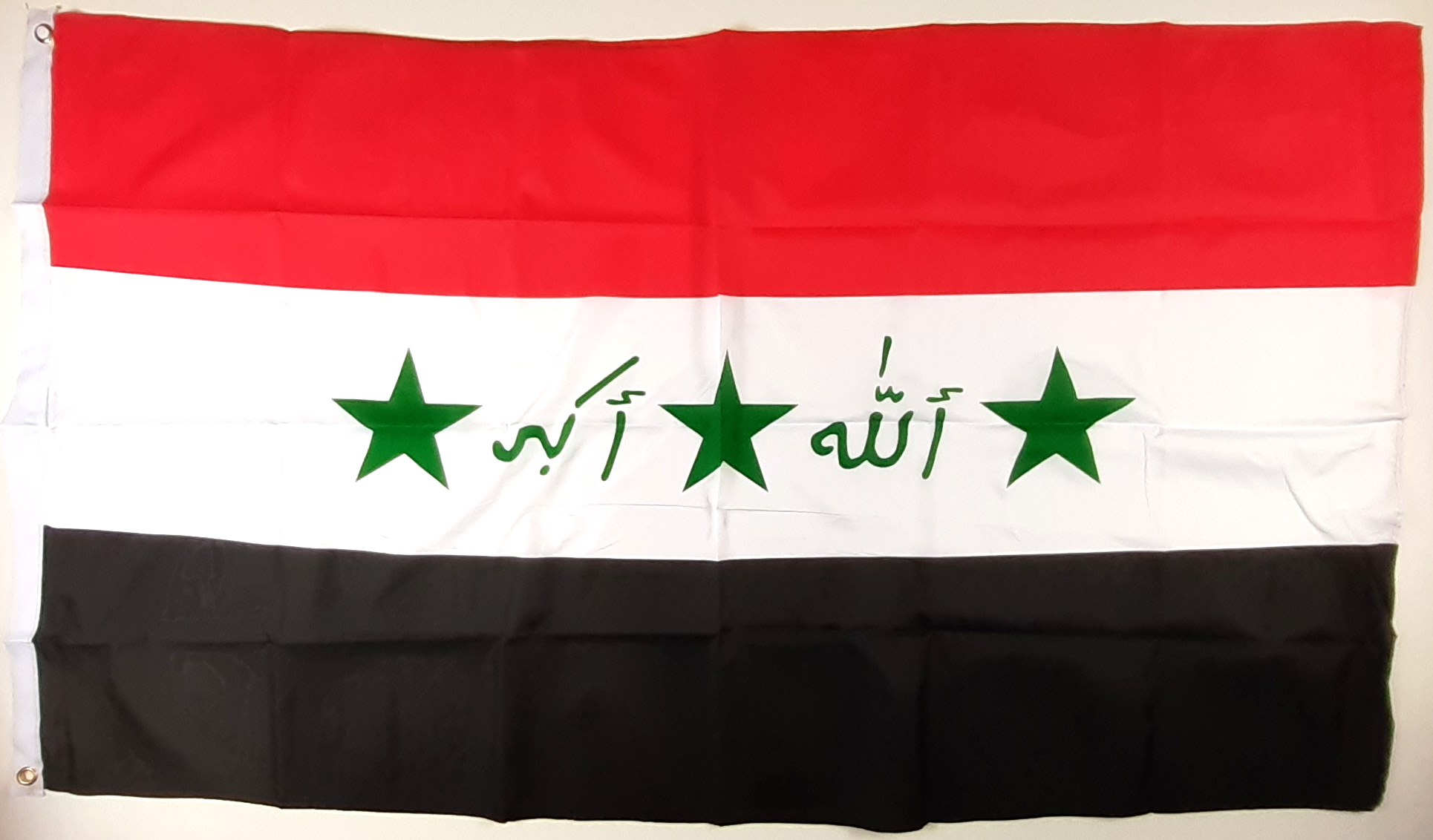 IRAK FLAGGA 150X90CM 1991-2004