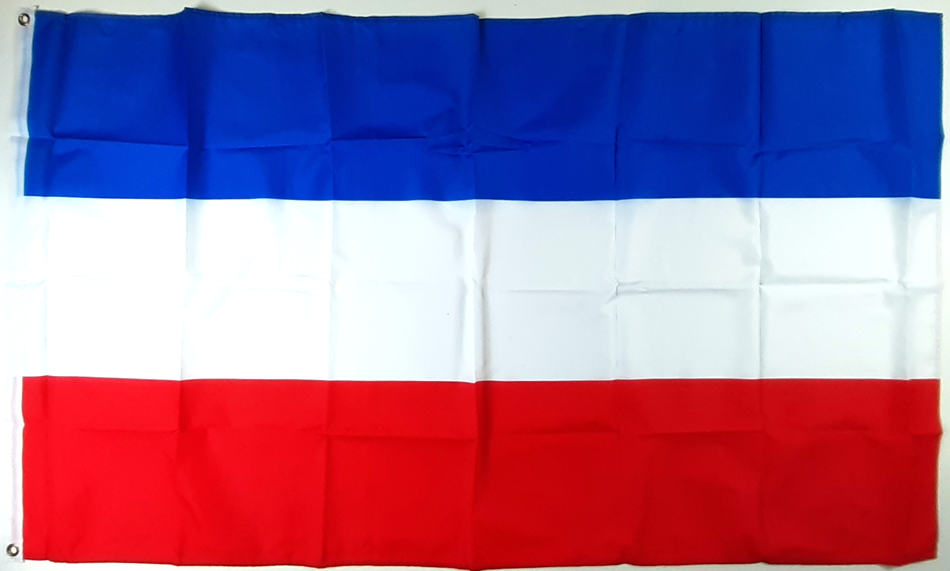 JUGOSLAVIEN FLAGGA UTAN STJÄRNA 150X90CM