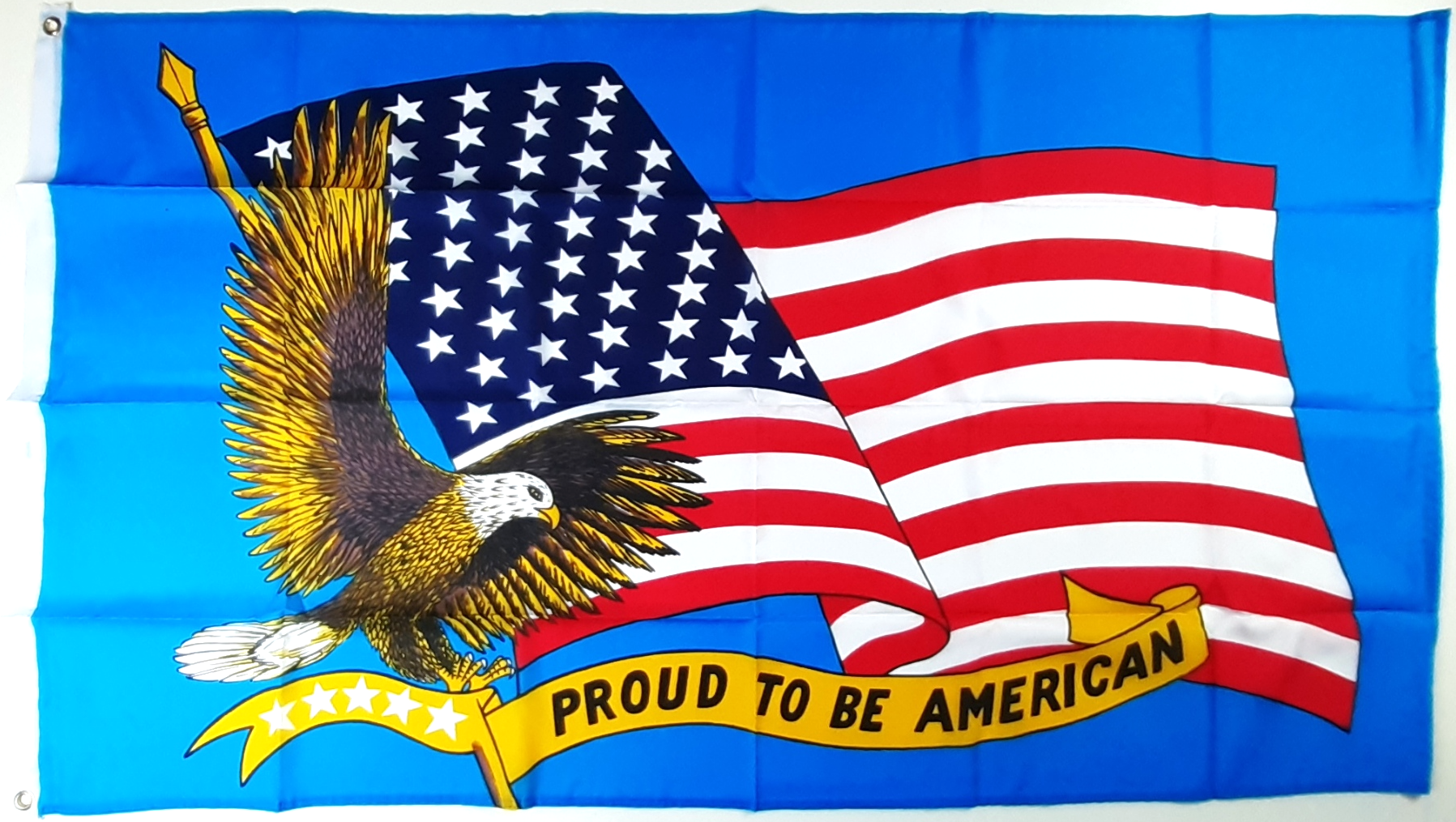 PROUD TO BE AMERICAN FLAGGA 150X90CM