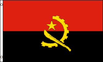 ANGOLA FLAGGA 150x90CM