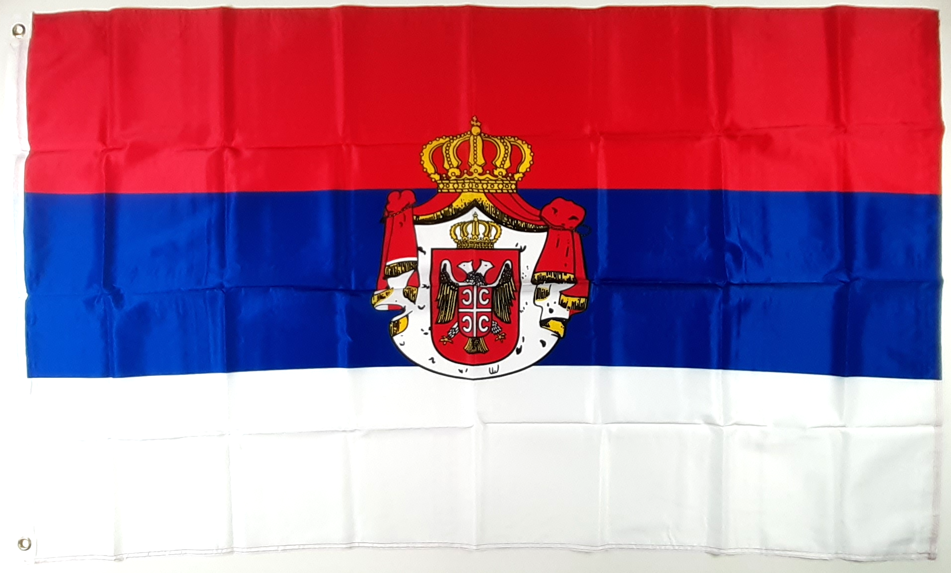SERBIEN FLAGGA MODELL #2 150X90CM