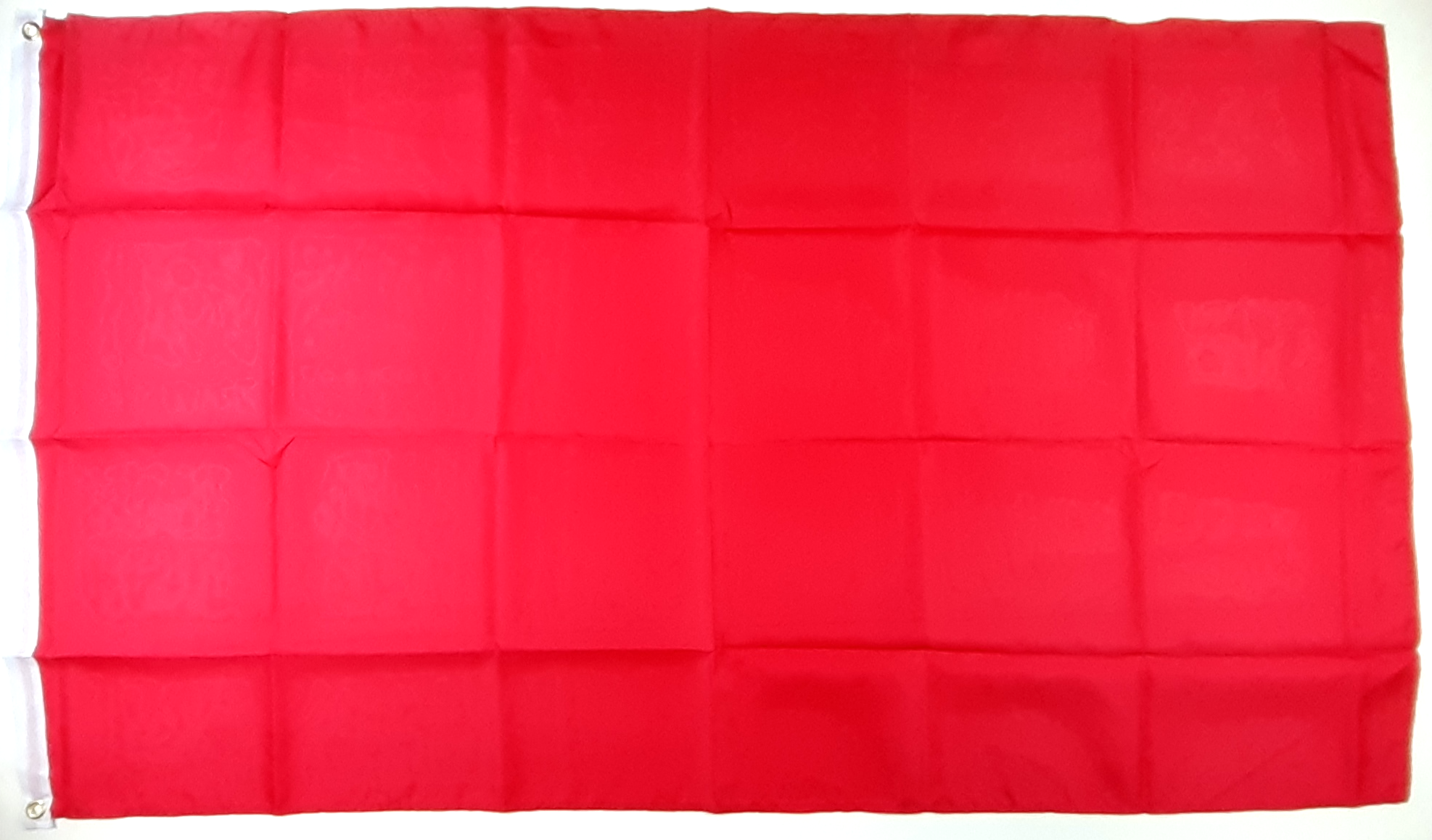 RÖD ENFÄRGAD FLAGGA - FANA 240X150CM *Läs beskrivningen*