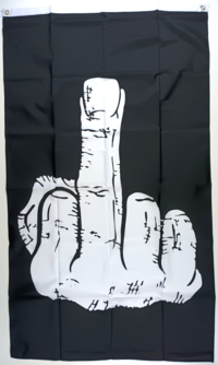FINGRET FLAGGA 150X90CM