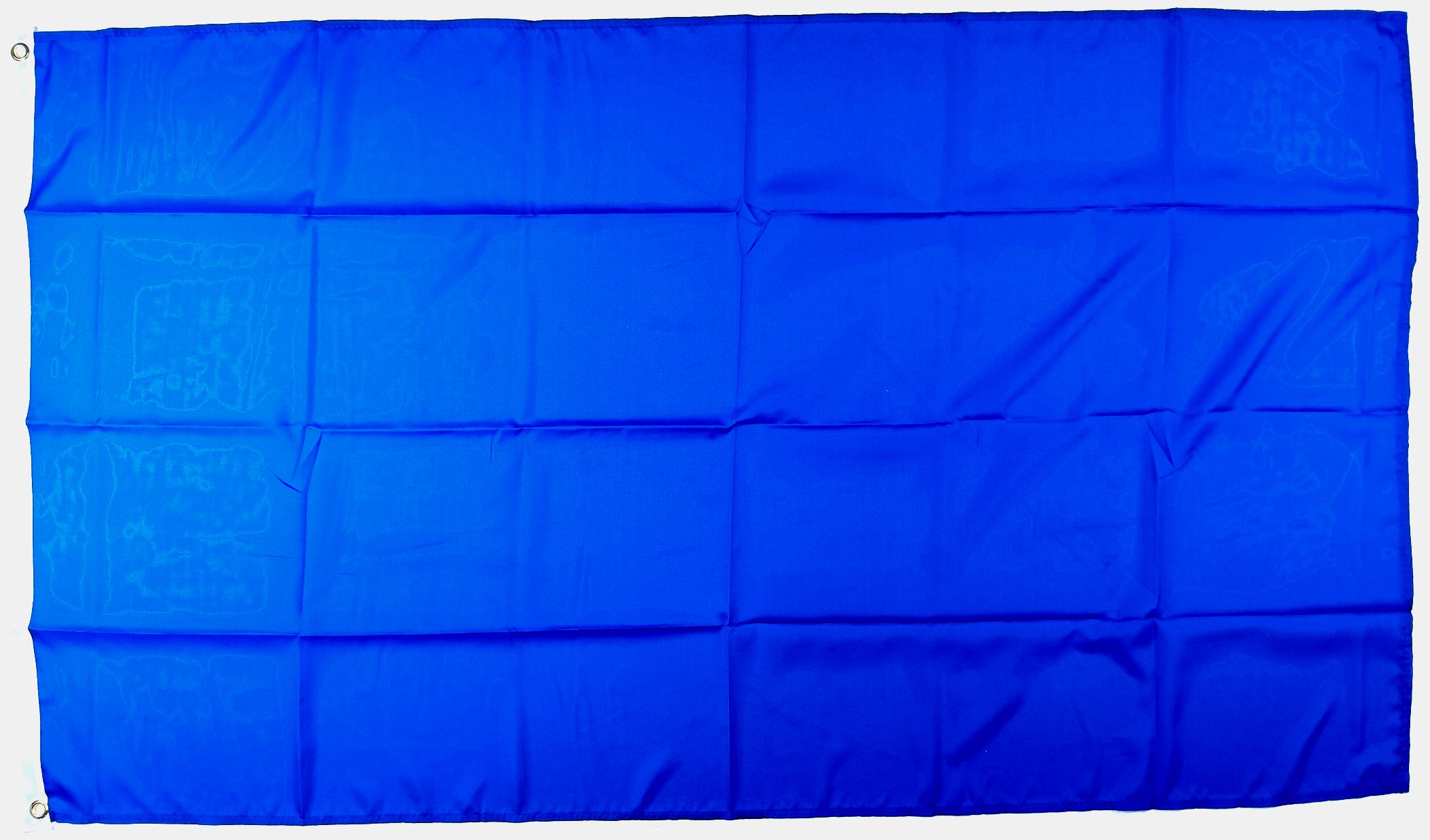 BLÅ ENFÄRGAD FLAGGA 150X90CM