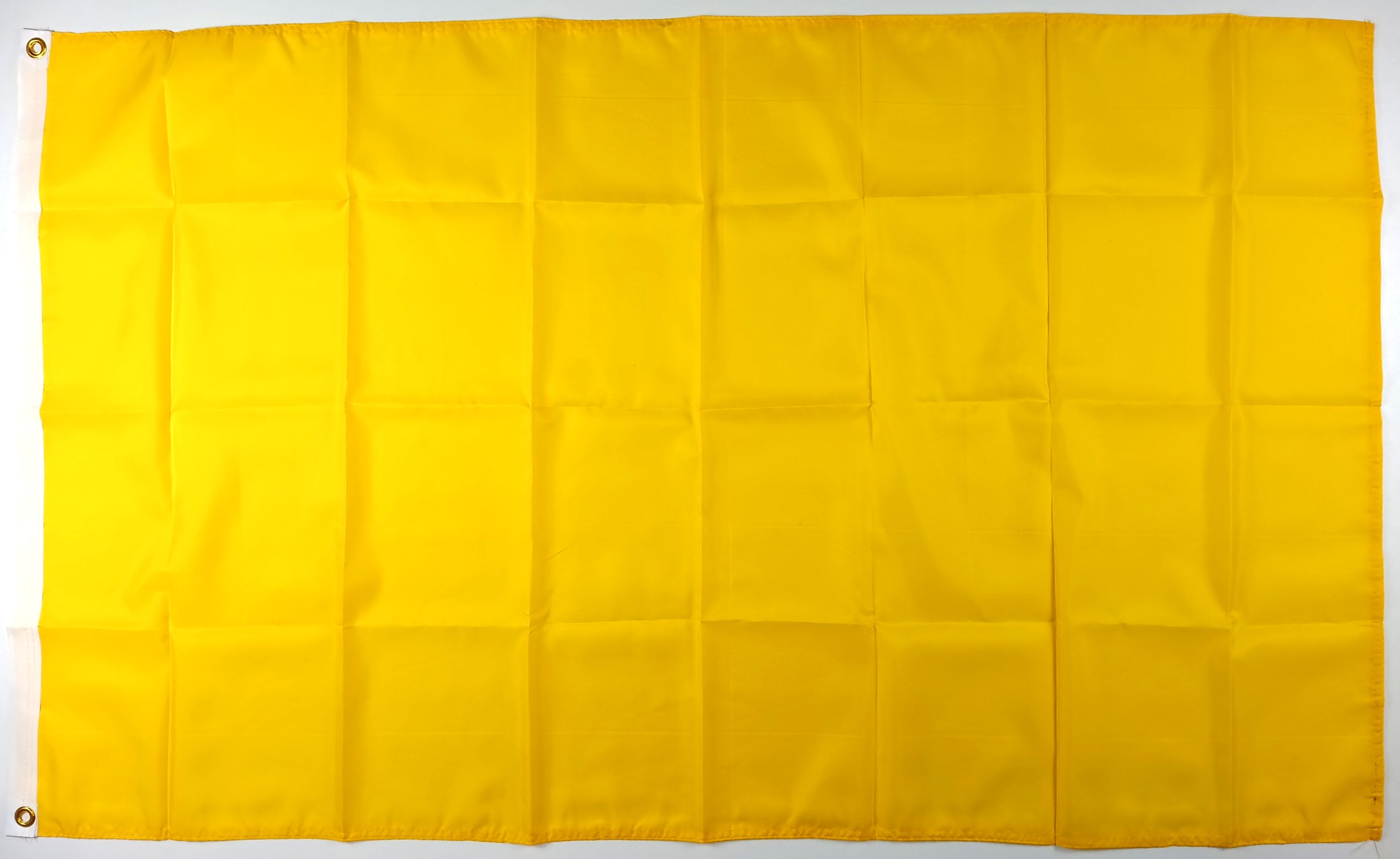 GUL ENFÄRGAD FLAGGA 150X90CM