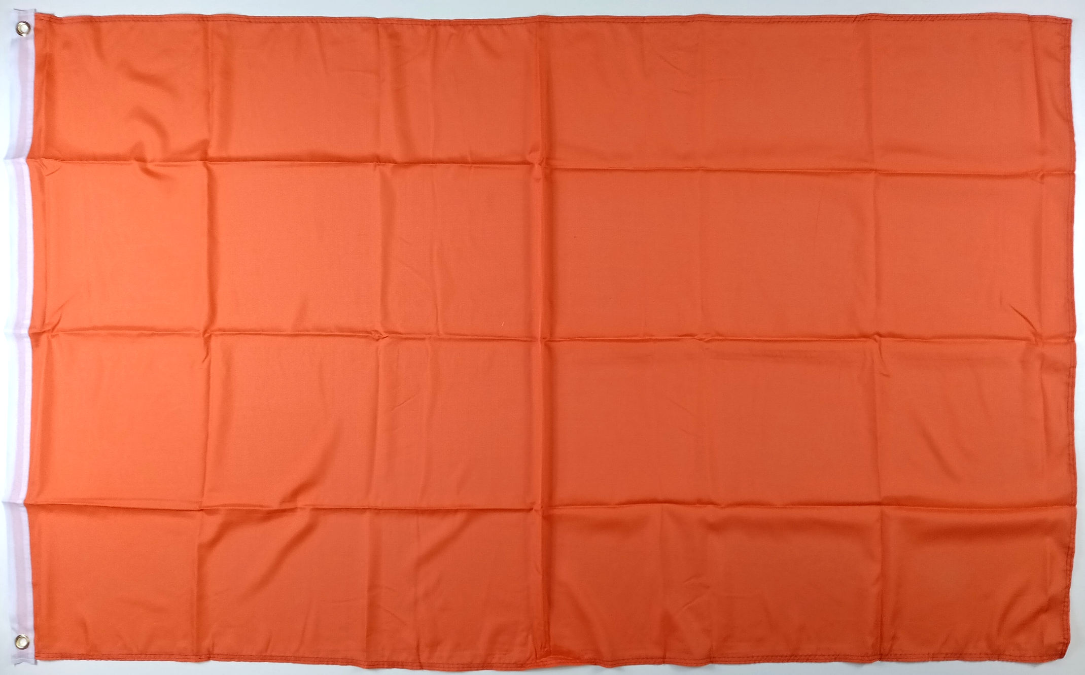 ORANGE ENFÄRGAD FLAGGA 150X90CM