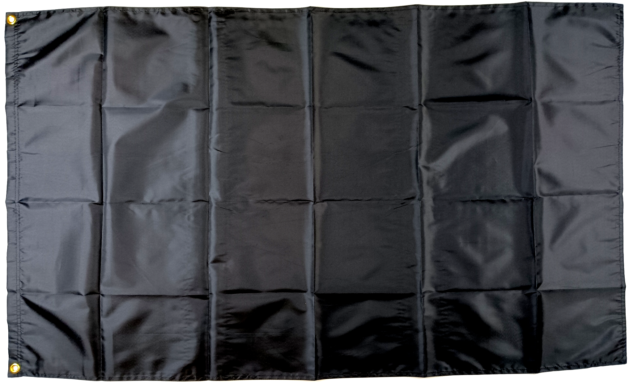 SVART ENFÄRGAD FLAGGA 150X90CM