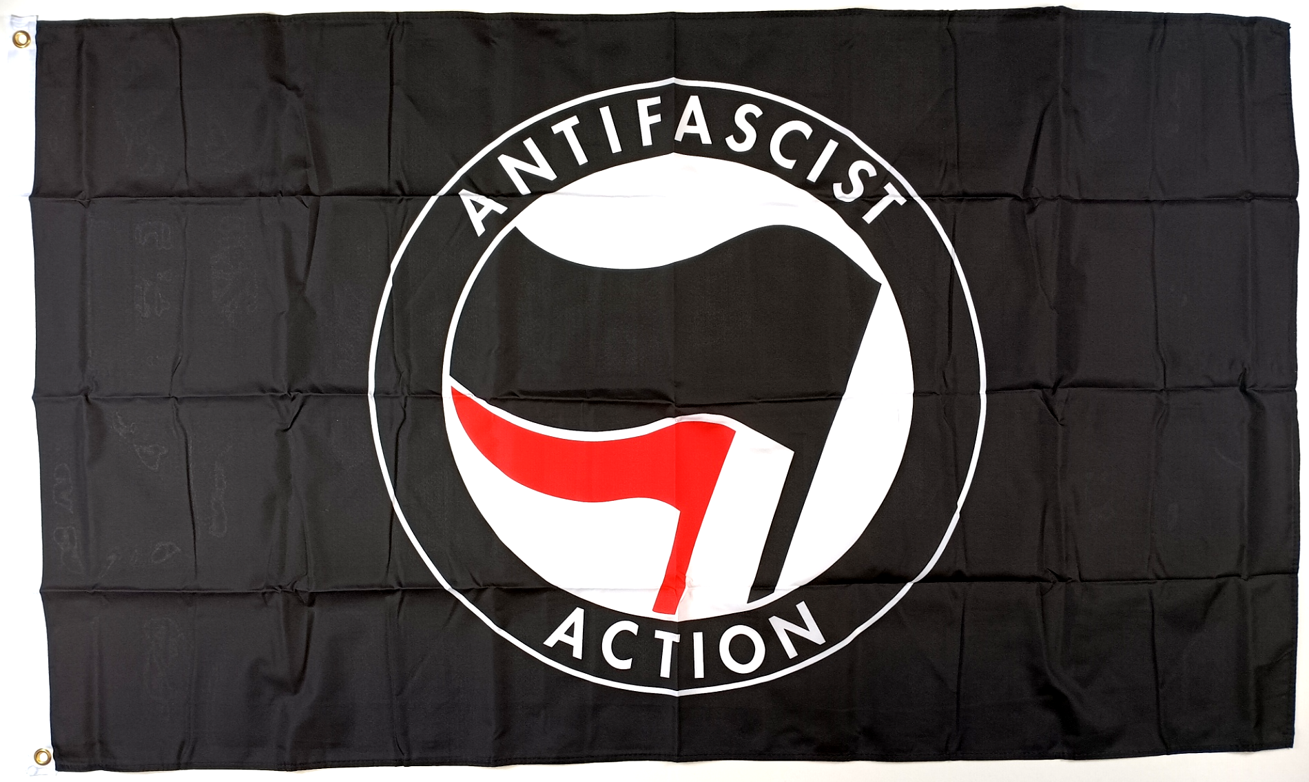 ANTIFASCIST AFA FLAGGA 240X150CM *Läs beskrivningen*
