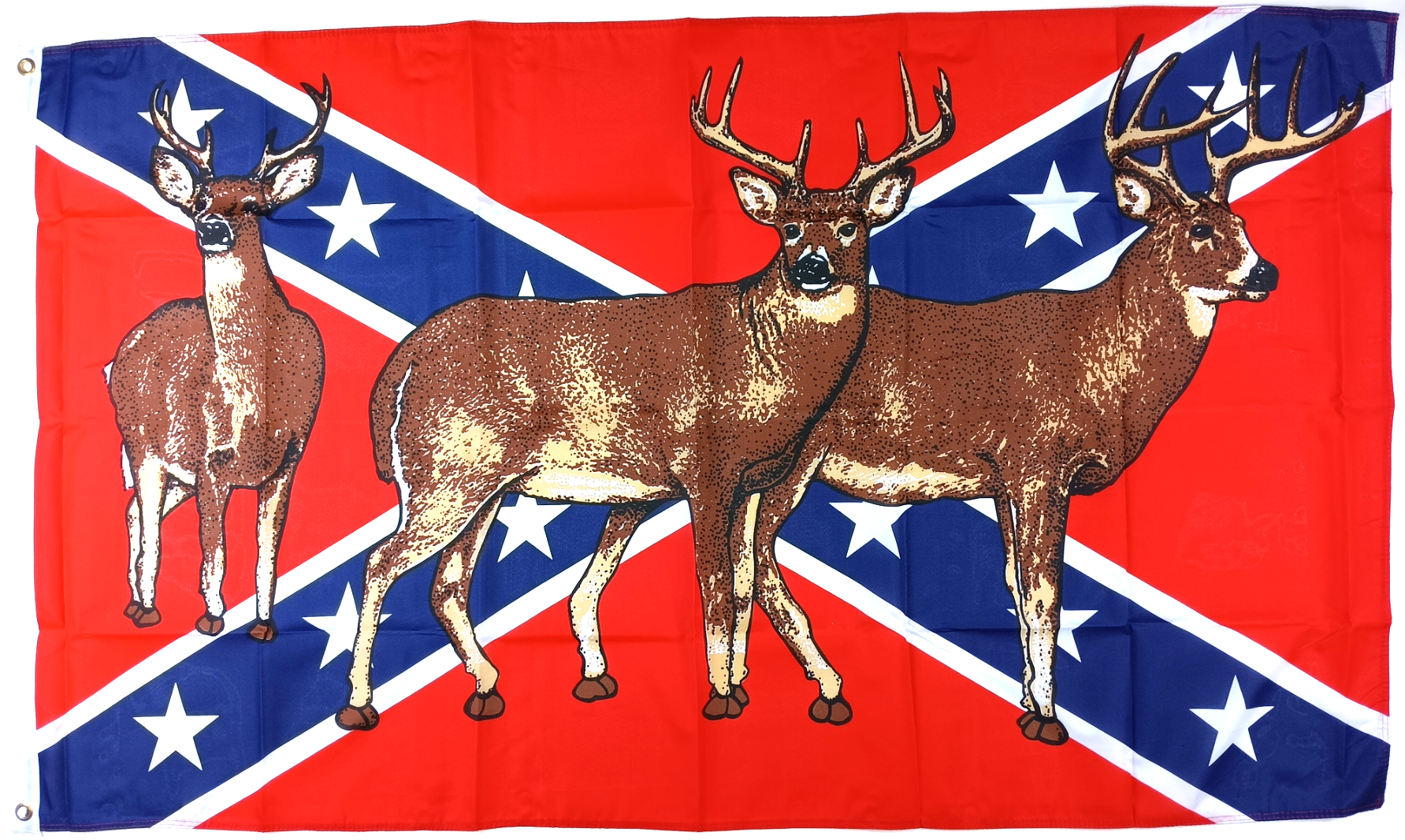 SYDSTATSFLAGGA DEERS 150X90CM