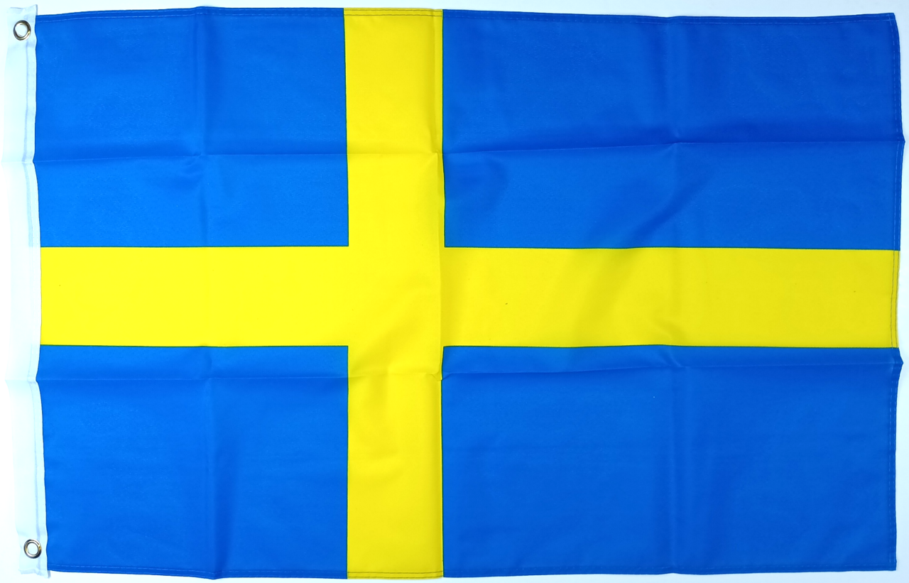SVERIGE FLAGGA 90X60CM