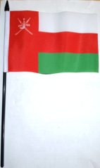 OMAN HANDFLAGGA 15X10CM