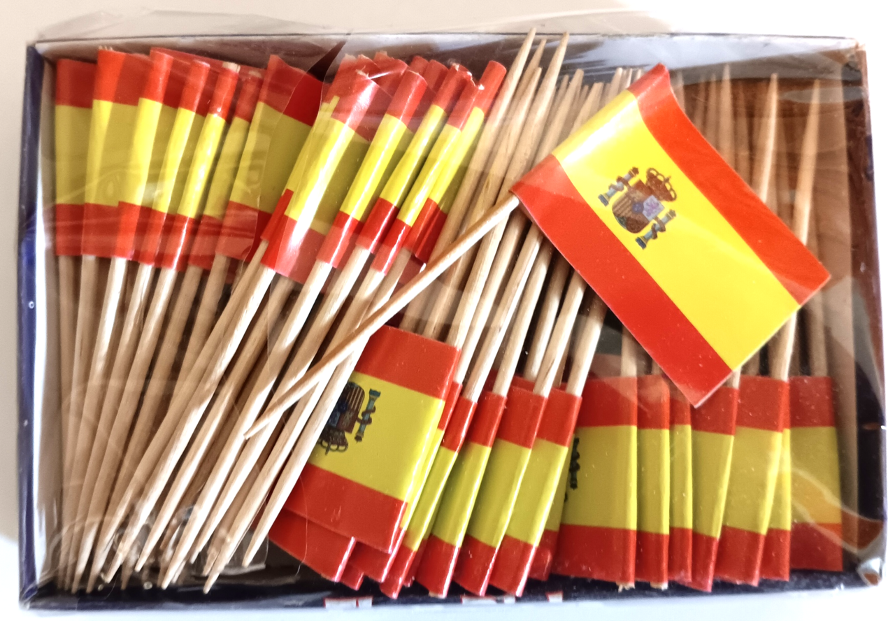 SPANIEN COCKTAILFLAGGOR 100st