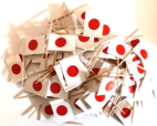 JAPAN COCKTAILFLAGGOR 100st