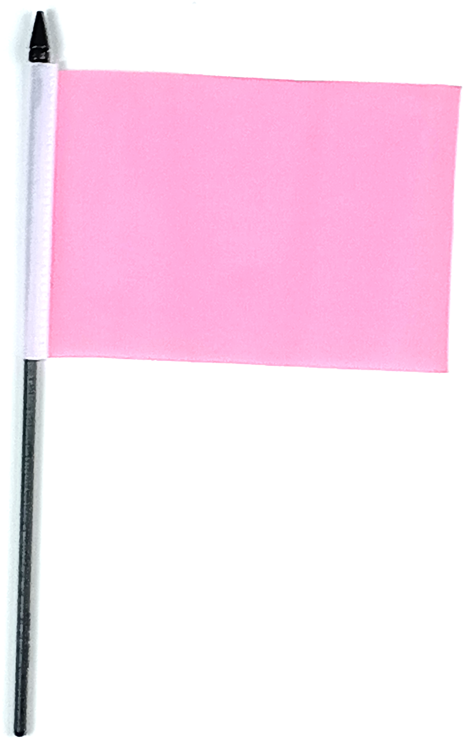 ROSA ENFÄRGAD HANDFLAGGA 15X10CM