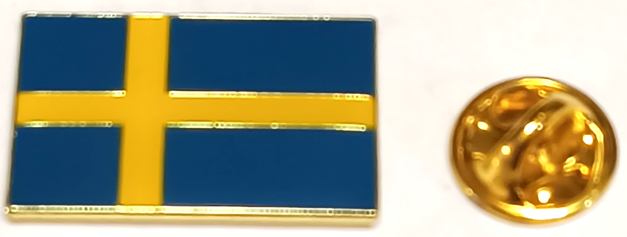 SVERIGE PIN 25x16mm
