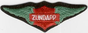 ZÜNDAPP TYGMÄRKE 99x36mm