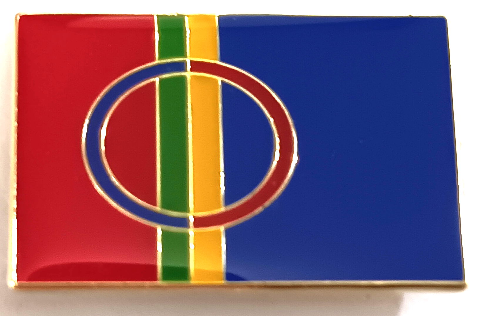 SAMEFLAGGAN PIN 25x16mm