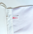 GRÖNLAND FLAGGA PREMINUM ca90X60CM, ÖGLA UPPE OCH NERE