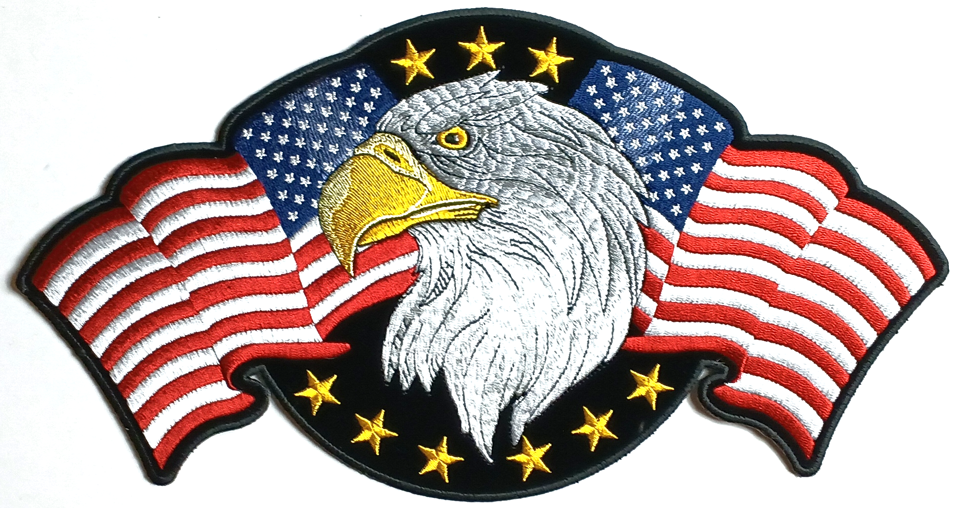 AMERICAN EAGLE RYGGMÄRKE 305x215mm