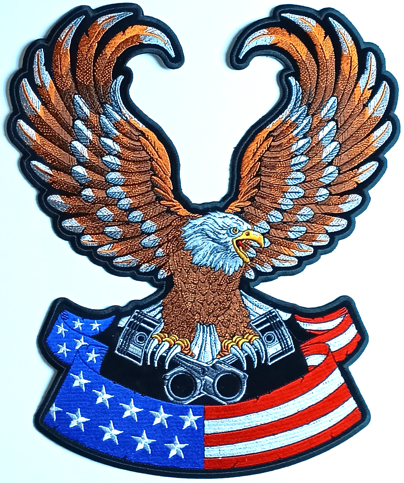 AMERICAN EAGLE RYGGMÄRKE 305x250mm