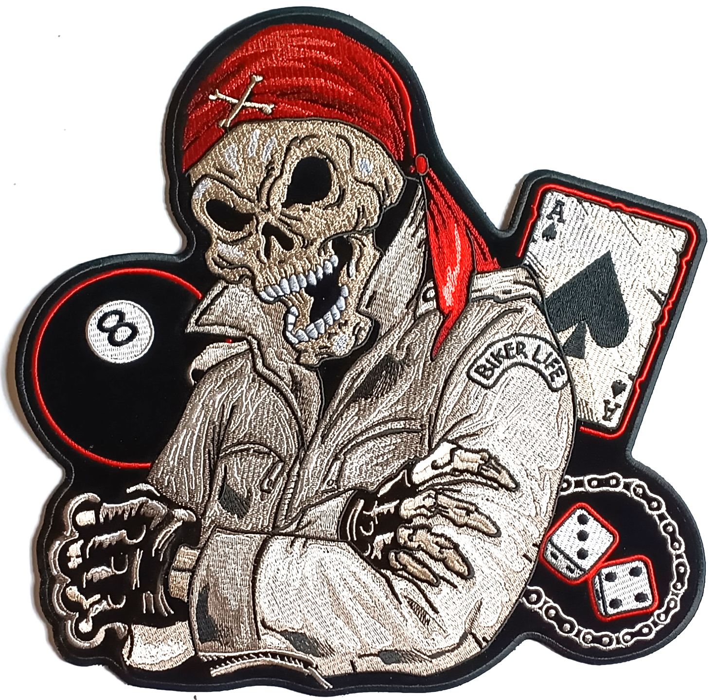 DÖSKALLE RYGGMÄRKE 300x295mm