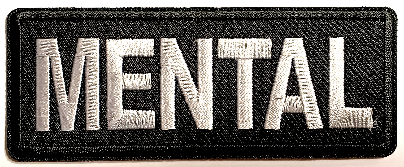 MENTAL Tygmärke Patch 102x40mm