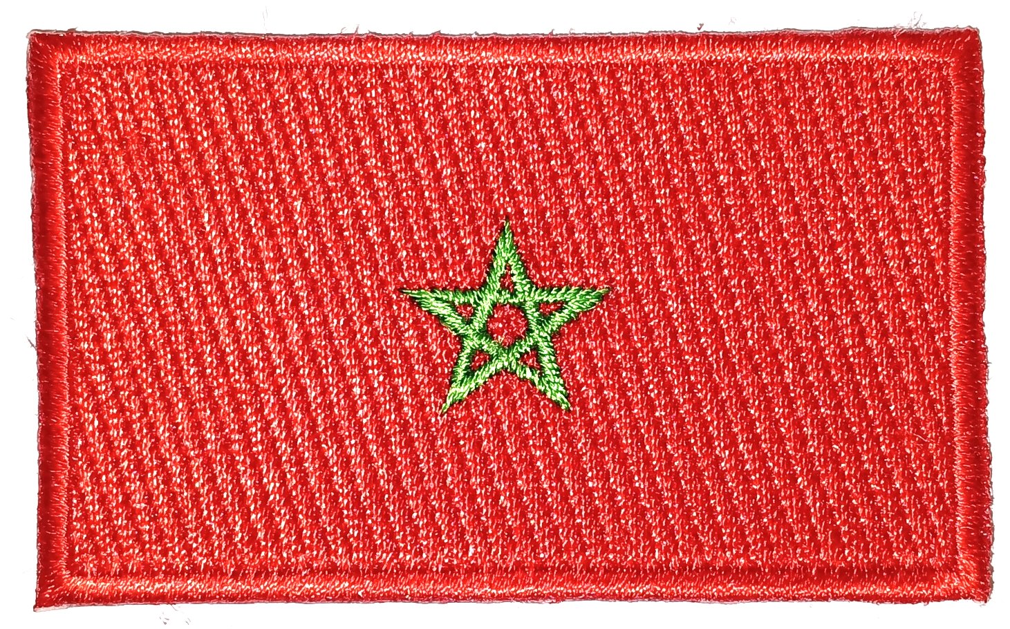 MAROCKO TYGMÄRKE 65x38mm