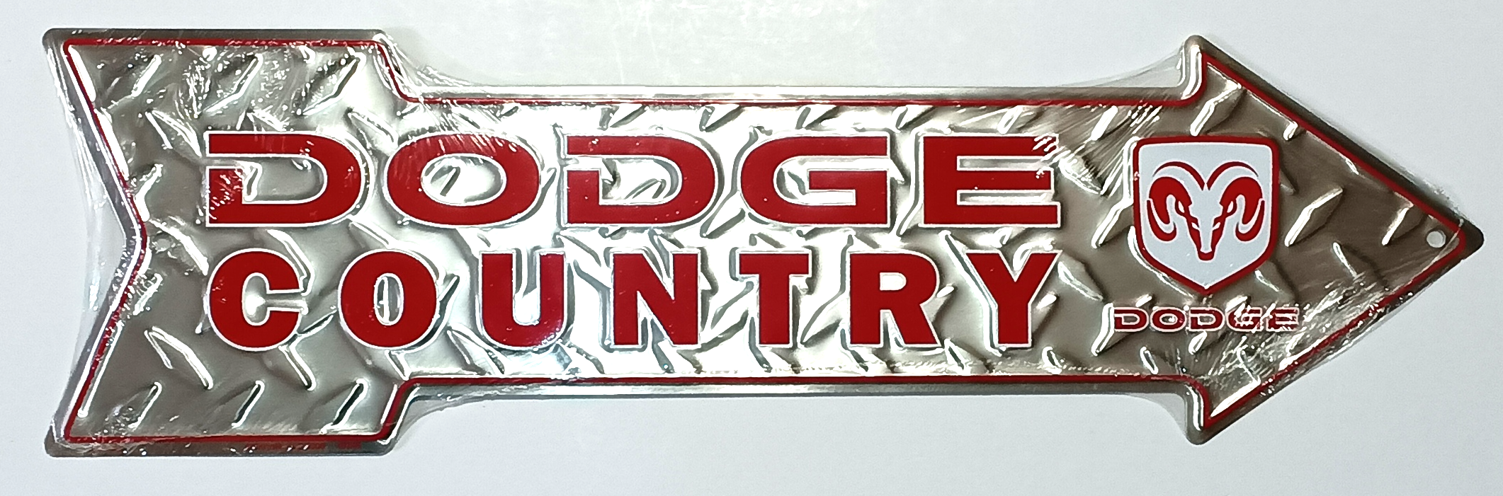 DODGE PLÅTSKYLT 50CMX15CM