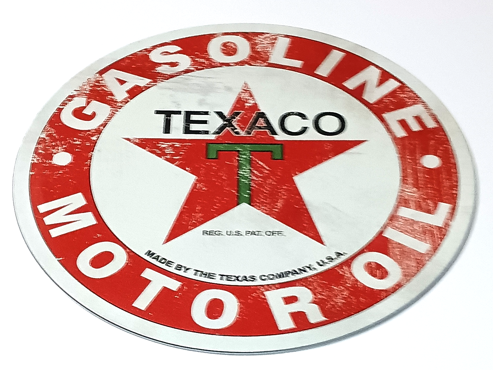TEXACO PLÅTSKYLT 305mm