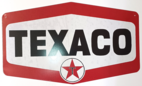 TEXACO PLÅTSKYLT 420x255mm