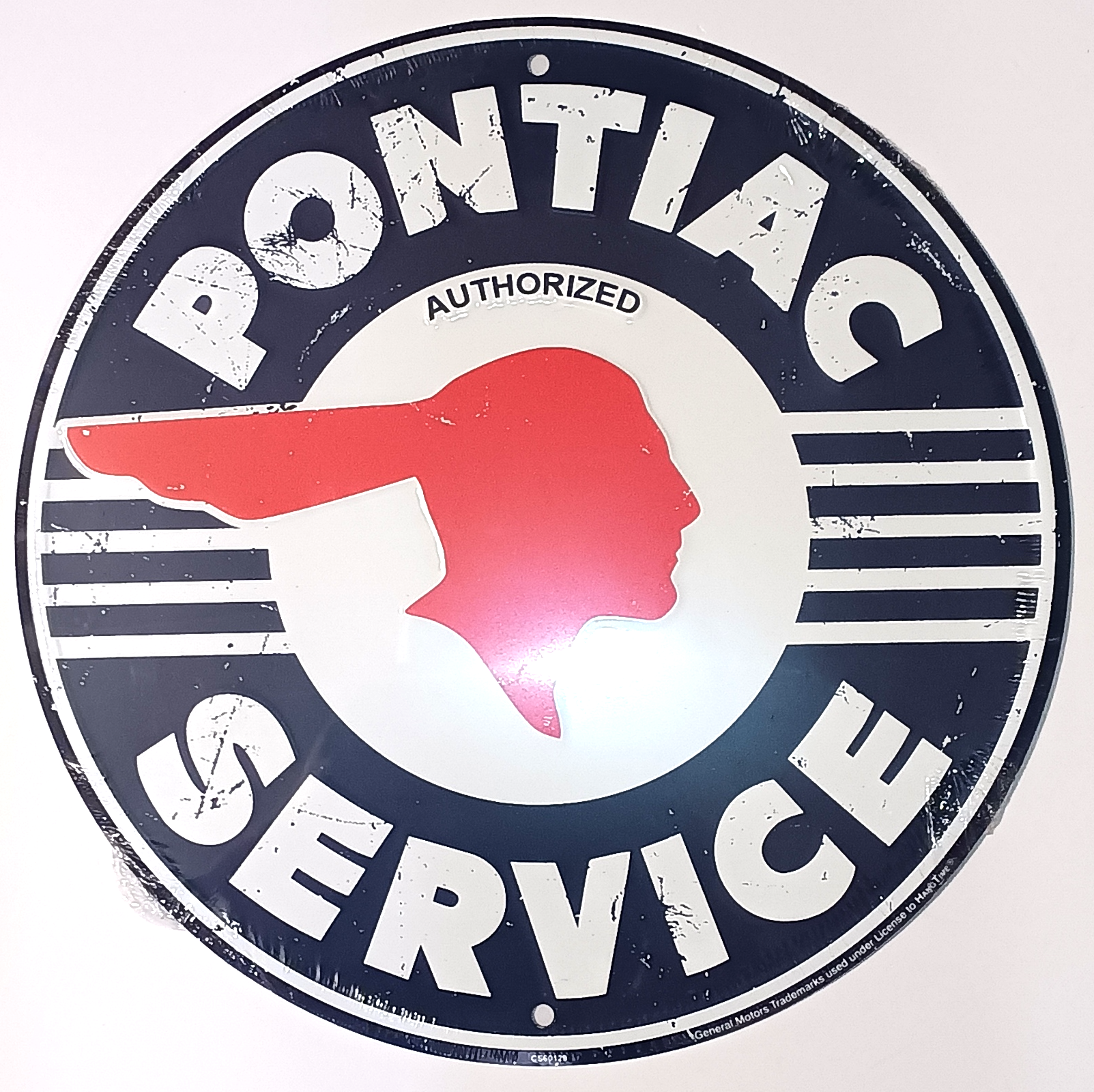 PONTIAC SERVICE PLÅTSKYLT I ALUMINIUM 305mm