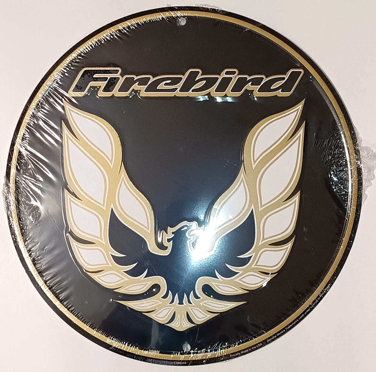 PONTIAC FIREBIRD PLÅTSKYLT I ALUMINIUM 305mm