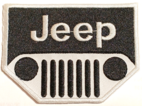 JEEP TYGMÄRKE PATCH 87X64mm