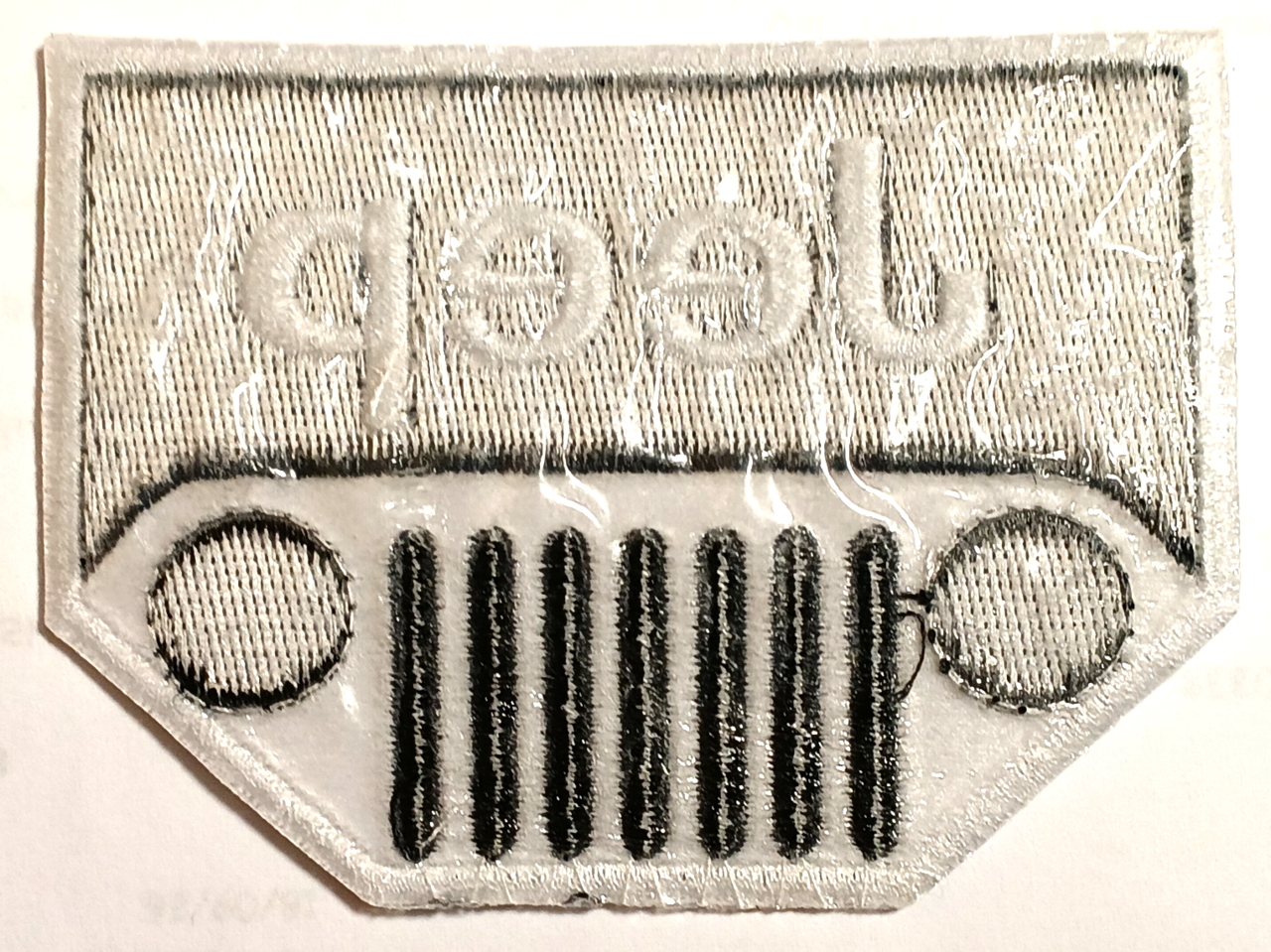 JEEP TYGMÄRKE PATCH 87X64mm