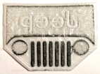 JEEP TYGMÄRKE PATCH 87X64mm
