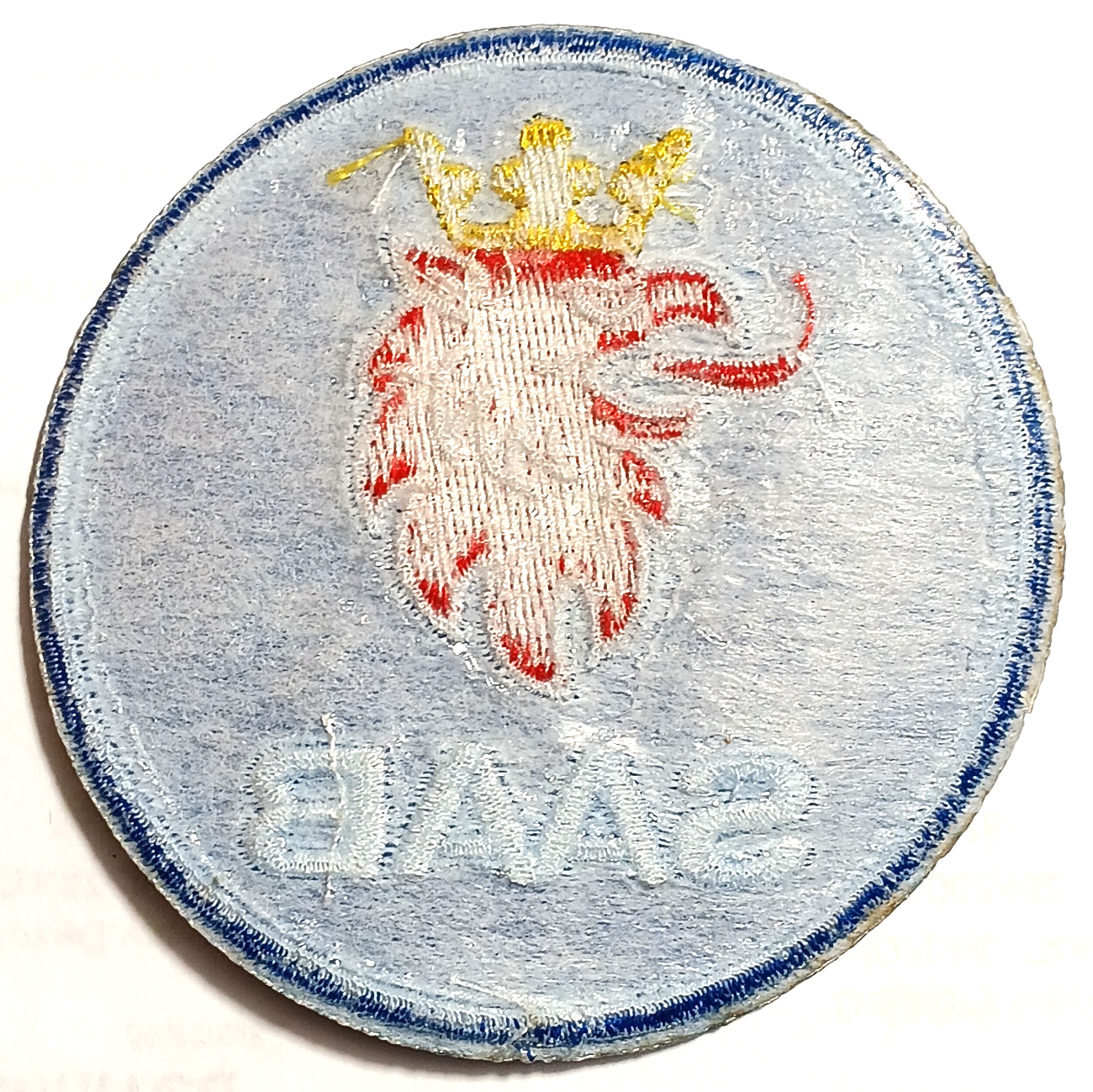 SAAB TYGMÄRKE PATCH 77mm