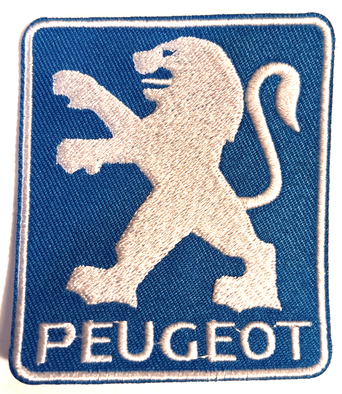 PEUGEOT TYGMÄRKE PATCH 77X67mm