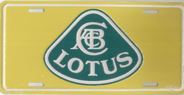 LOTUS PLÅTSKYLT 30x15cm