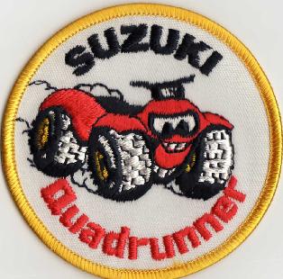 SUZUKI QUADRUNNER TYGMÄRKE 88mm