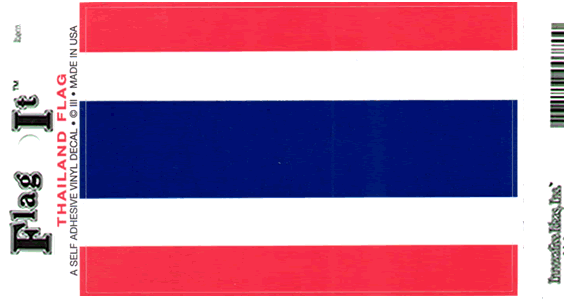 THAILAND DEKAL 127X90MM